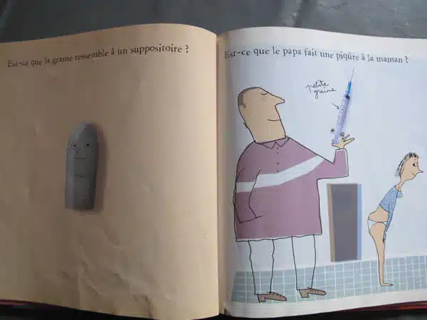 graine de bébé livre sur la conception et l'accouchement