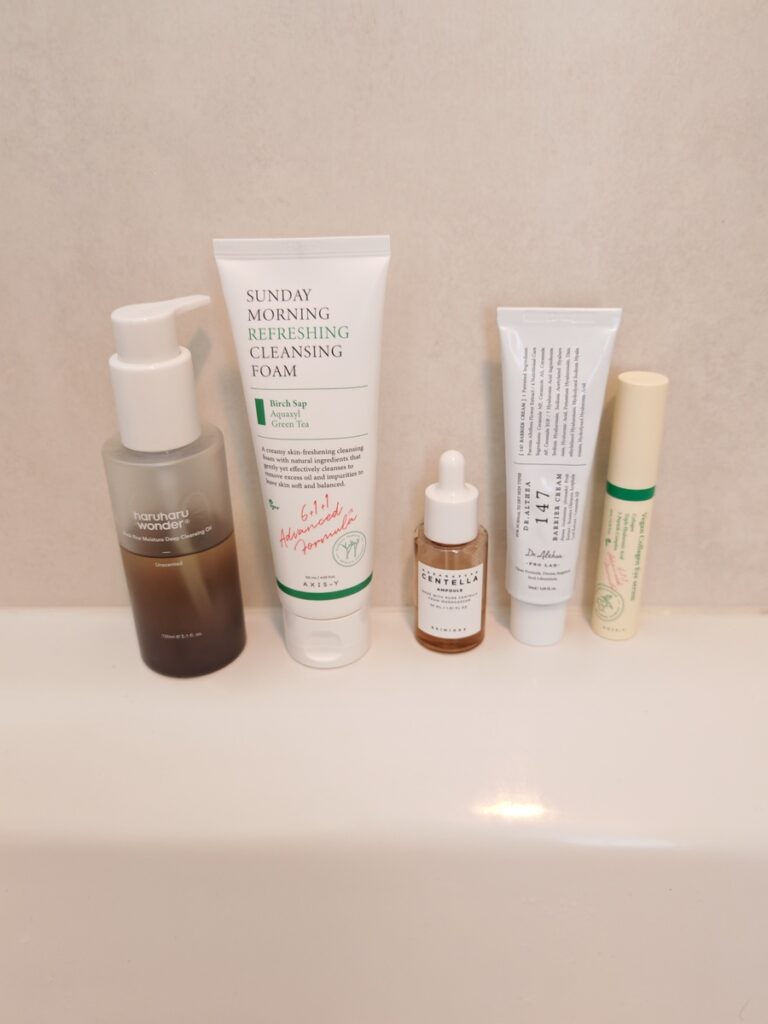 routine skincare visage
